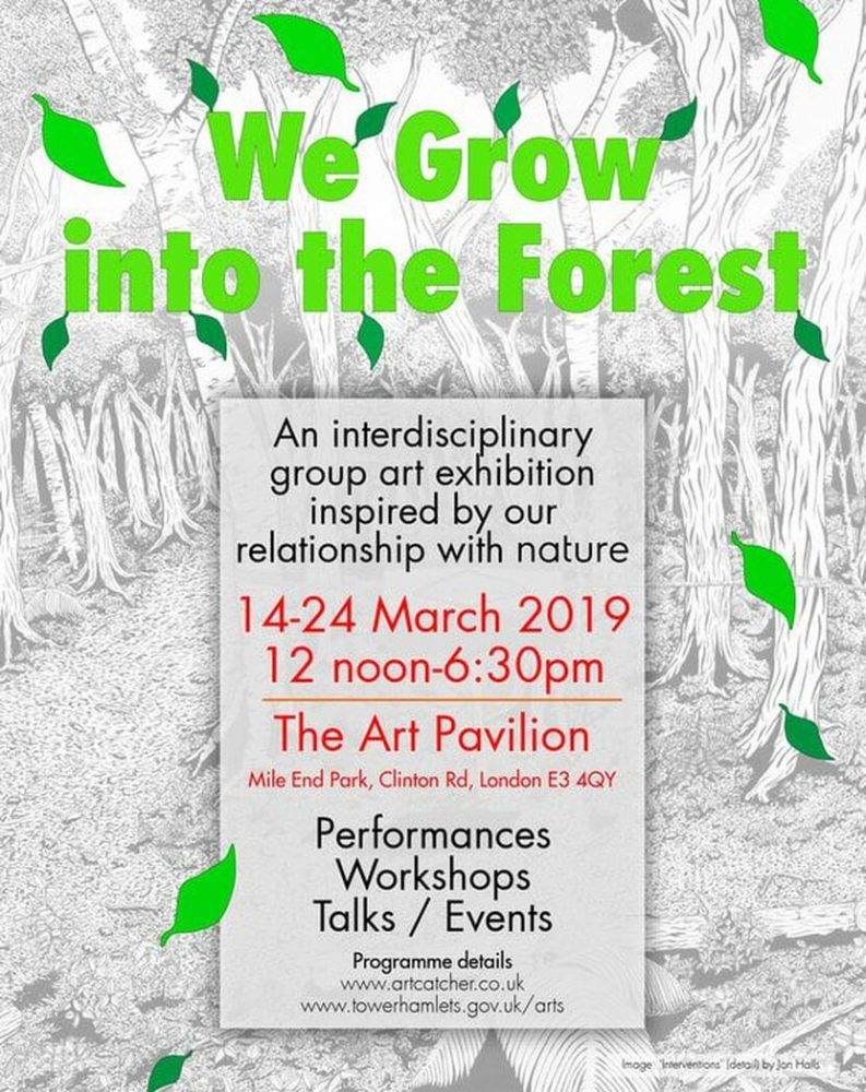 We grow into the forest poster