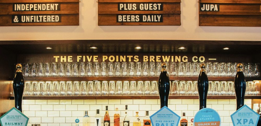 The Five Points Brewery have recently taken over and refurbished The Pembury Tavern