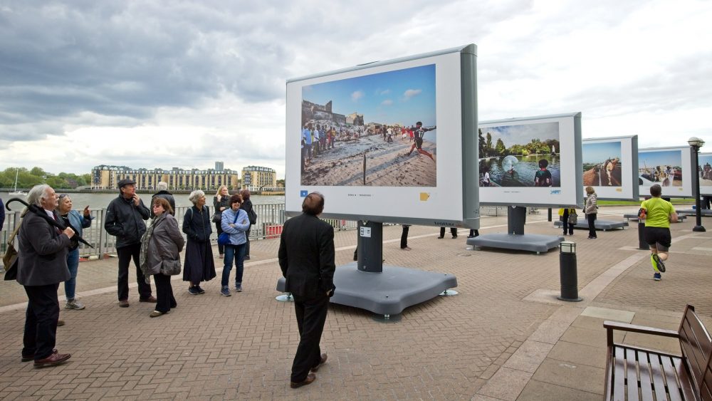 Canary Riverside - Streets of the World - outdoor exhibition