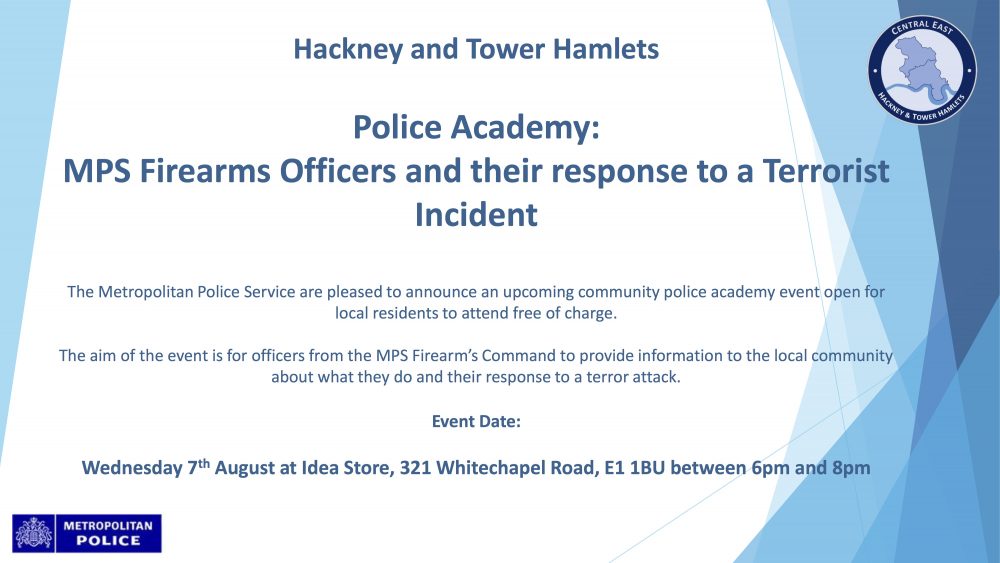 Met Police firearms talk