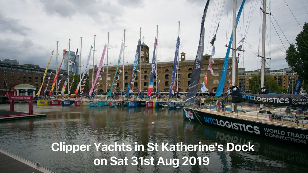 Clipper Yachts in St Katherine Docks