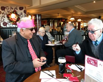 Bow Geezers Xmas Lunch 2017, The Eagle