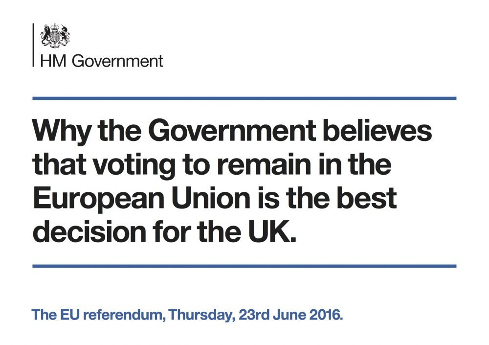 Cameron's leaflet