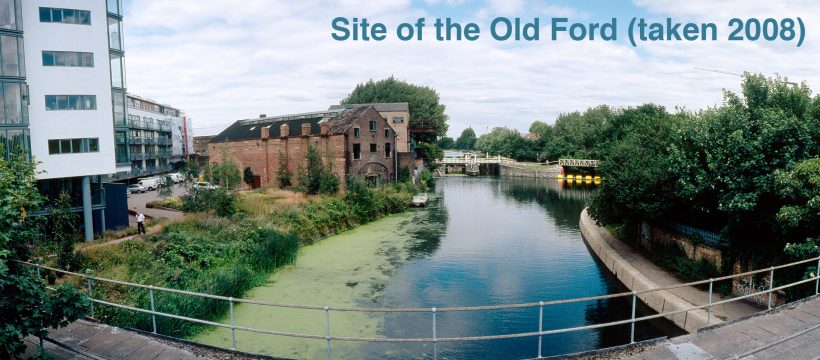 Site of the Old Ford, Bow, London