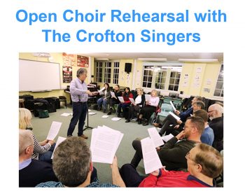 Crofton Singers rehearsal