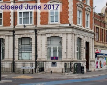 Was National Westminster Bank, corner of Fairfield Road - 161 Bow Road. closed June 2017