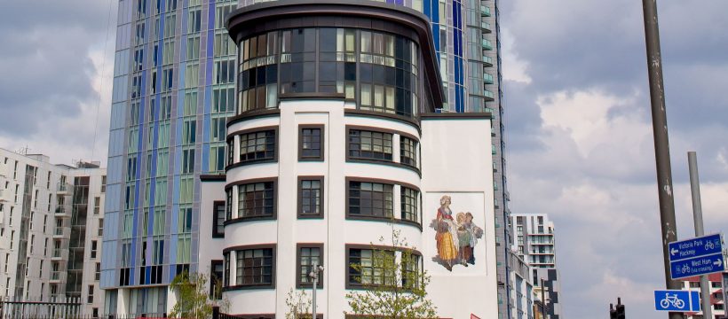 Yardley's mural, Stratford High Street