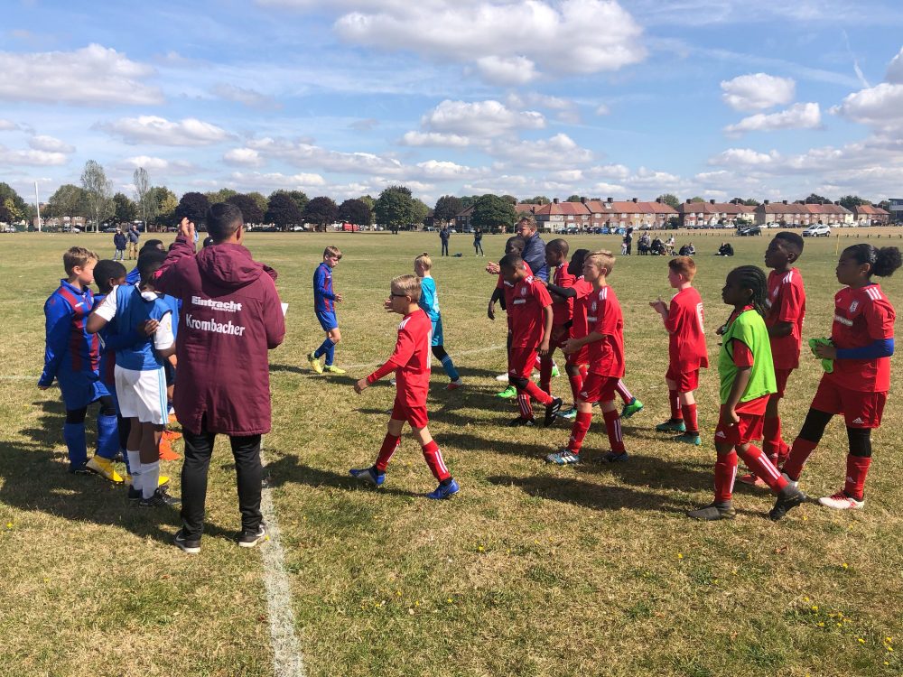 Gatcliffe YFC v Dagenham United Blues match