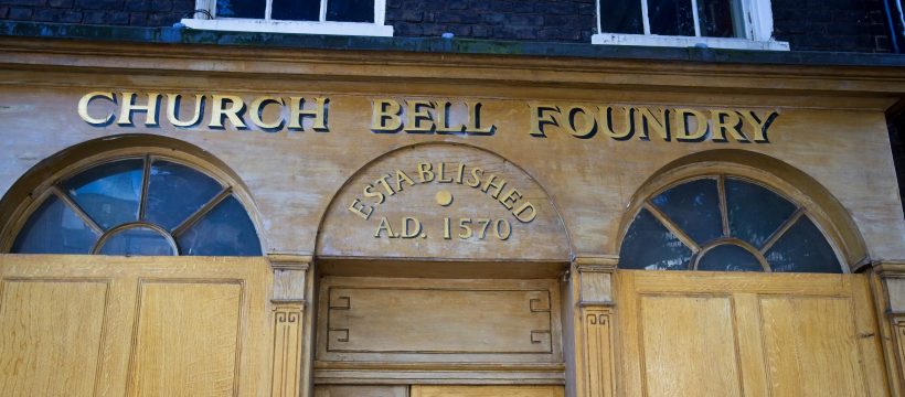 Whitechapel Bell Foundry signboard