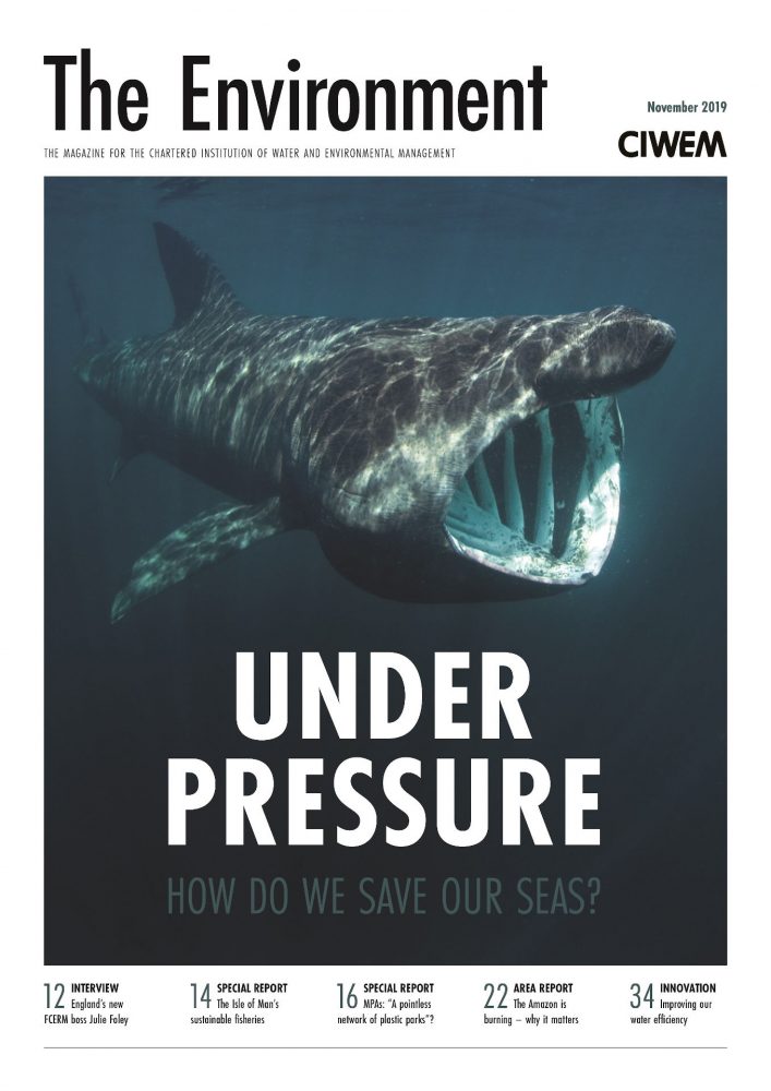 The Environment Magazine cover Nov 2019