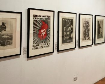 The John Heartfield exhibition at Four Corners, Bethnal Green