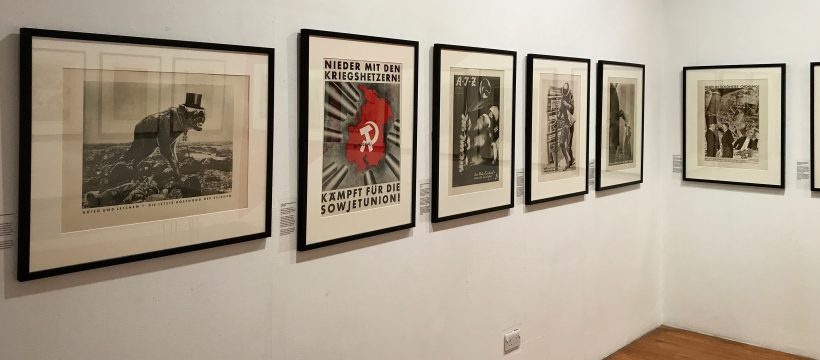 The John Heartfield exhibition at Four Corners, Bethnal Green