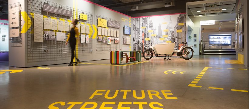 Future Streets exhibition at Building Design Centre