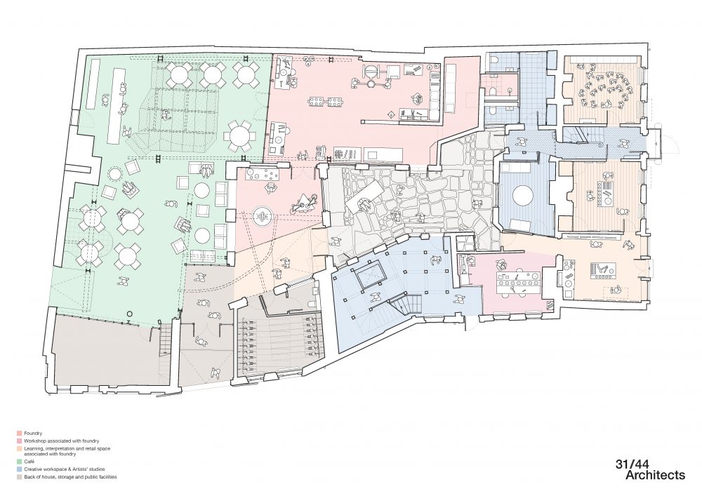 Old Foundry Ground Floor Plan