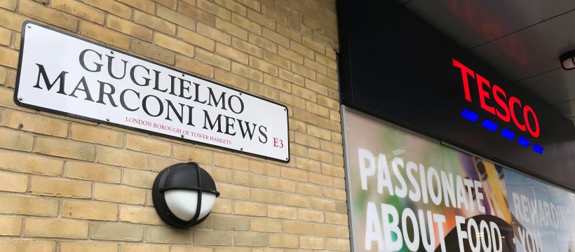 Gugliemo Marconi Mews, Bow, London