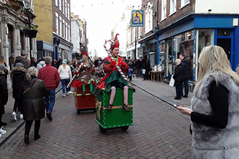 Geezers trip to Dickens Festival at Rochester Sat 7th Dec 2019.