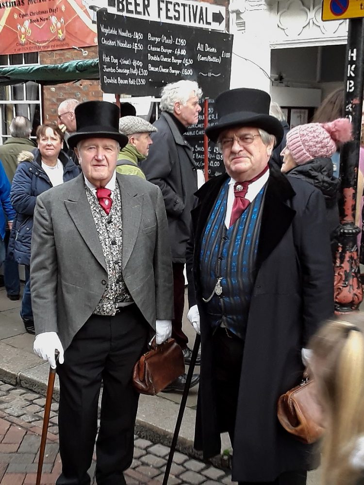 Geezers trip to Dickens Festival at Rochester Sat 7th Dec 2019