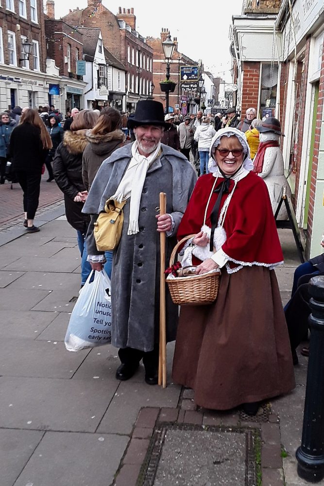 Geezers trip to Dickens Festival at Rochester Sat 7th Dec 2019