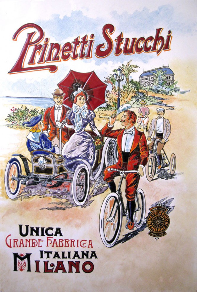 Poster for Prinetti Stucchi cycles