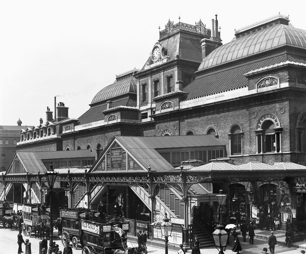 Broad Street Station 1898. Image courtesy Science Museum Group.