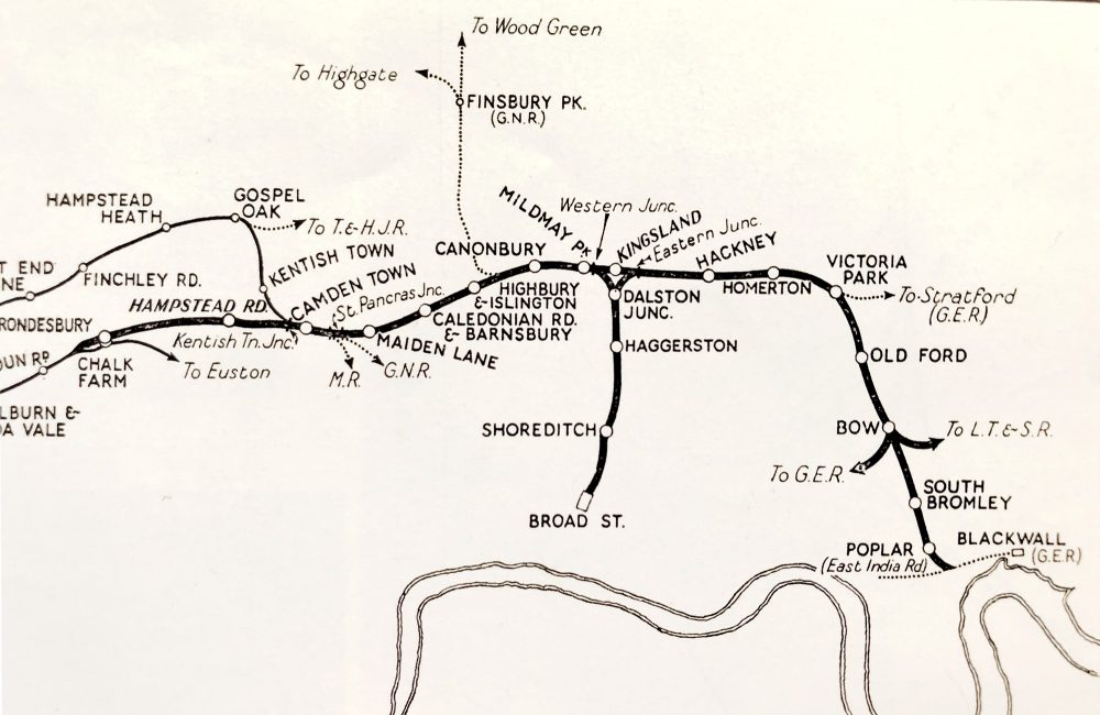 North London Railway about 1910