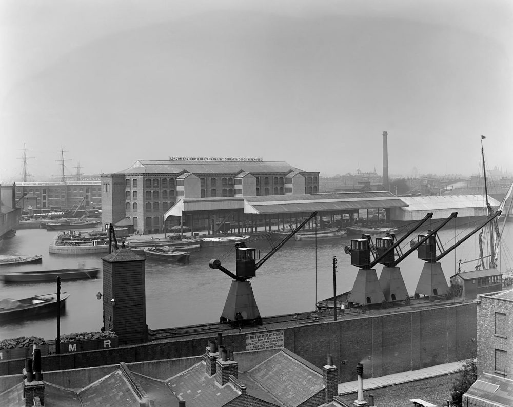 Poplar Dock in 1898