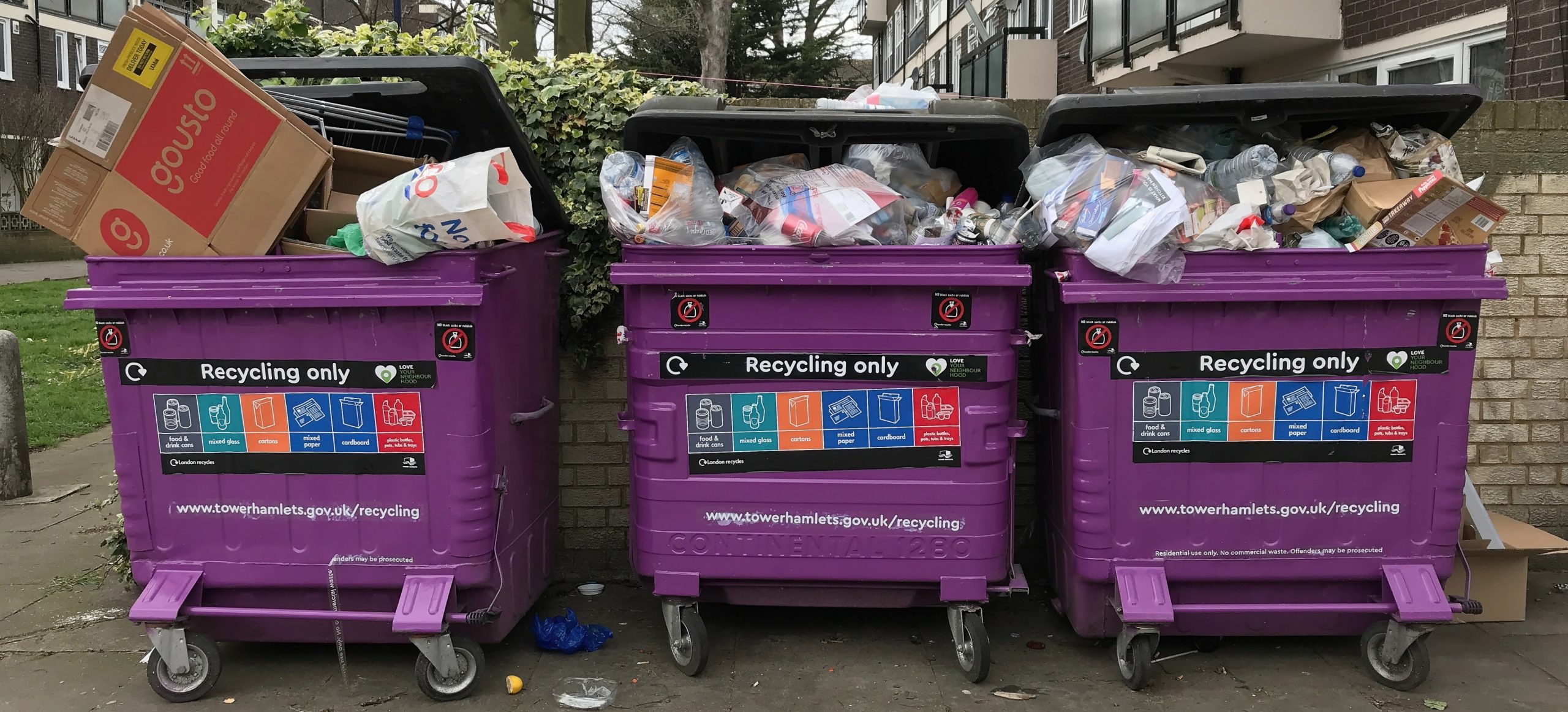 Tower Hamlets Bin Strike, TV Licence Update, Geezers Meetings Suspended Our Bow