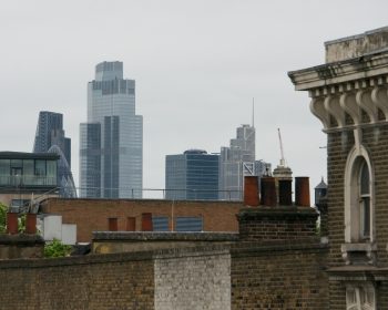 City Skyscrapers viewed from Bow