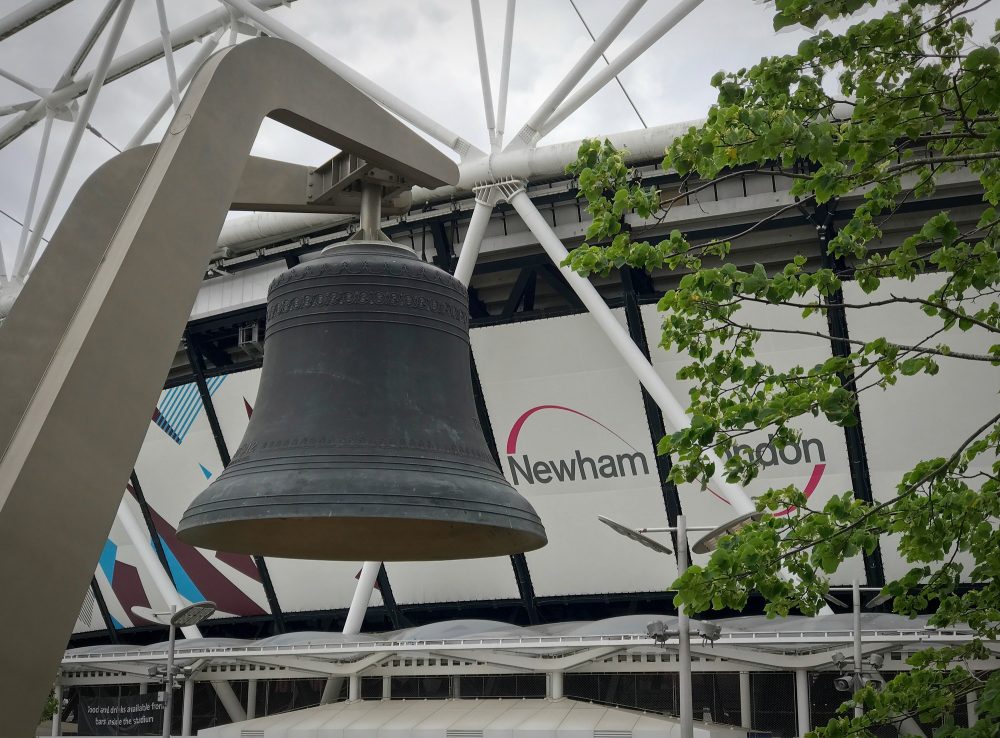 The Olympic Bell was commissioned and cast for the 2012 London Olympic Game