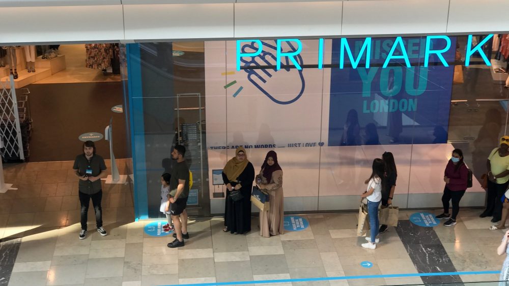 Westfield Primark 23rd June 2020