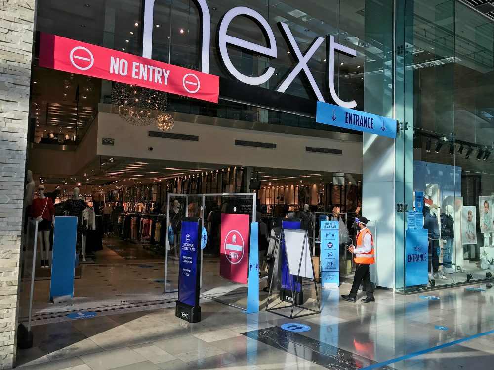 Westfield no queue at Next 23rd June 2020 at 5pm. It's open until 7pm