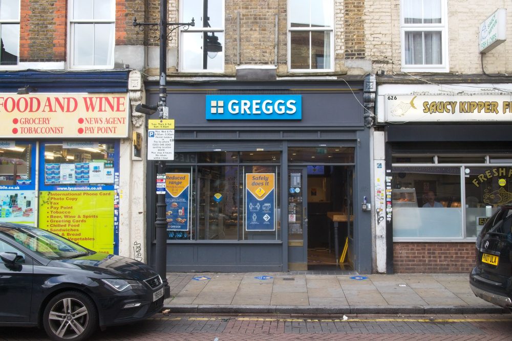 Greggs finally re-opened