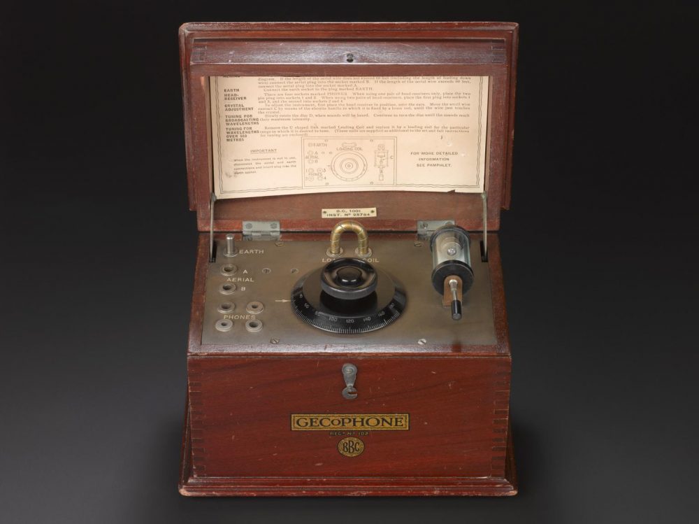 1923 Radio set courtesy Science Museum Collection