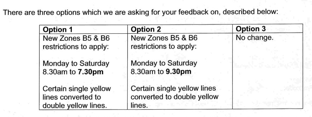 Bow parking options