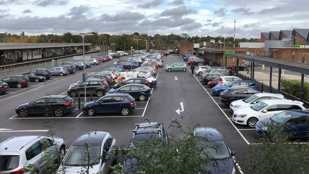 Waitrose Car park Haywards Heath