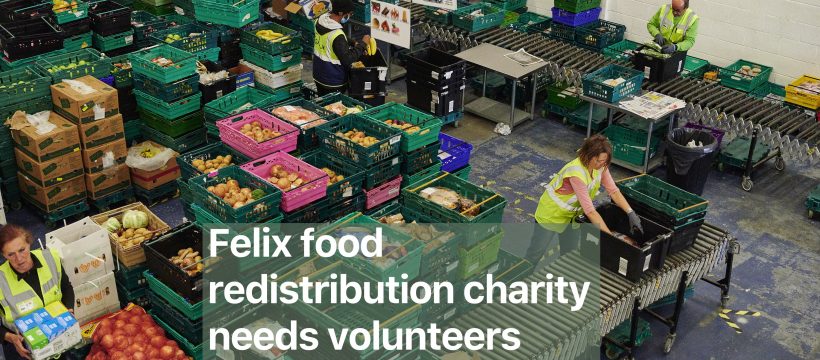 Felix Food redistribution charity needs volunteers in Bow