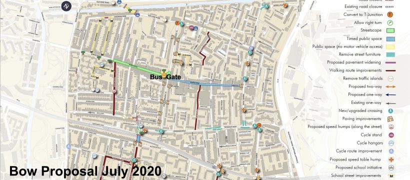 Liveable Streets Bow Proposal July 2020