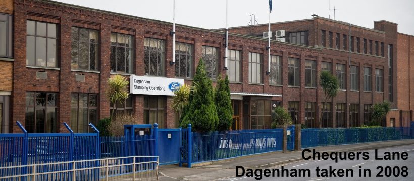 Ford Car Plant, Chequers Lane, Dagenham, 2008