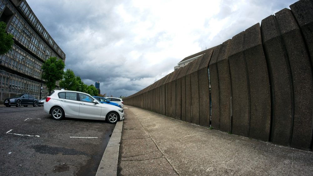 Robin Hood Gardens May 2021 - Berlin Wall