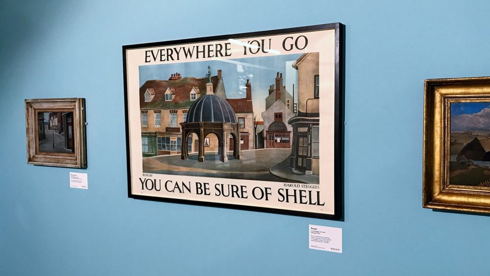 1934 You can be sure of Shell poster by Harold Steggles