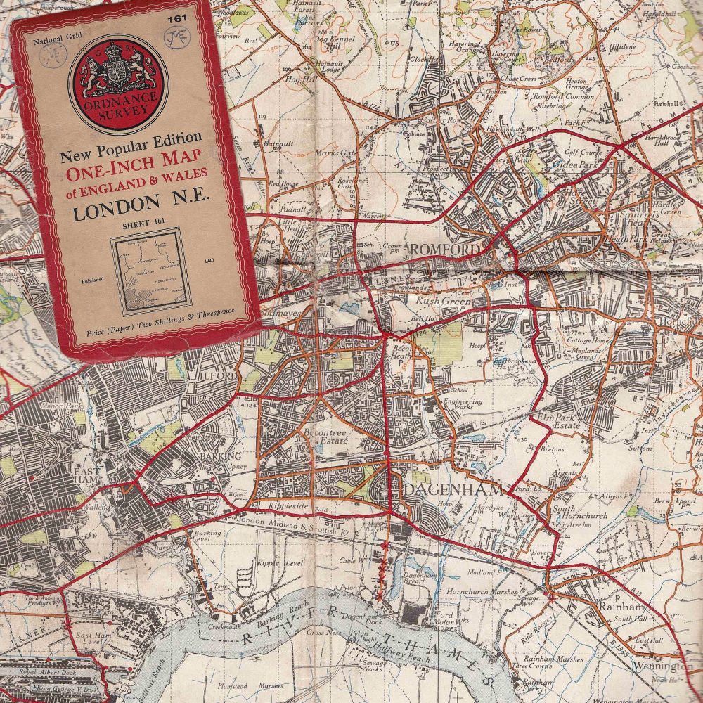 The 1940 NE London map
