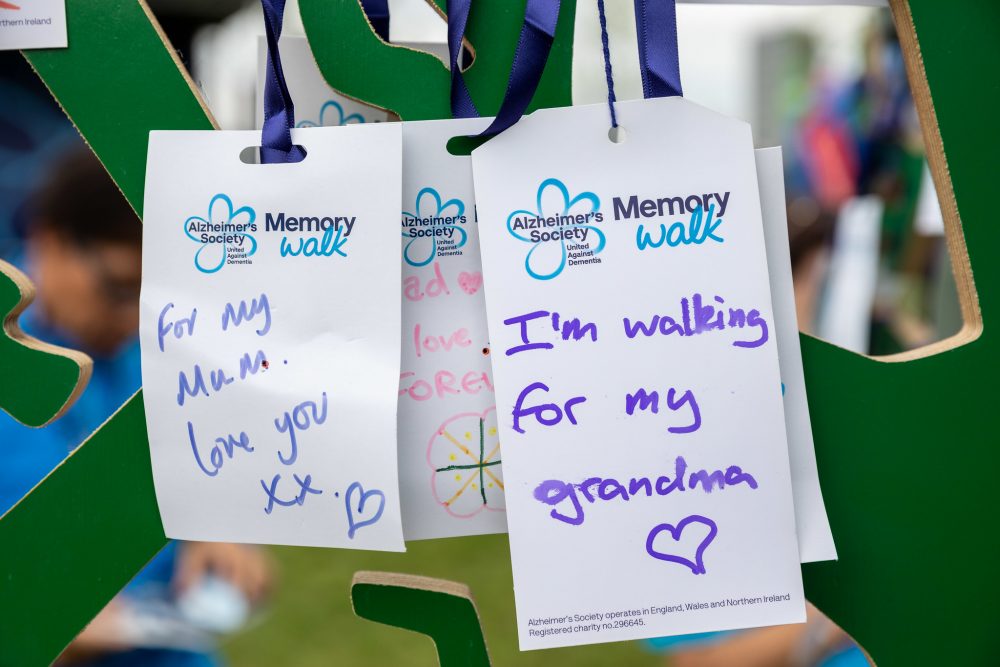 Why people were walking the London Memory Walk 2021