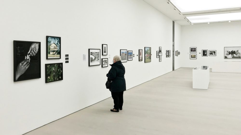 America in Crisis photo exhibition at Saatchi Gallery near Sloane Square underground