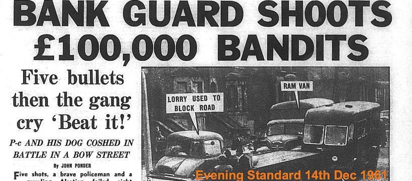 Battle of Bow - Evening Standard 14th Dec 1961