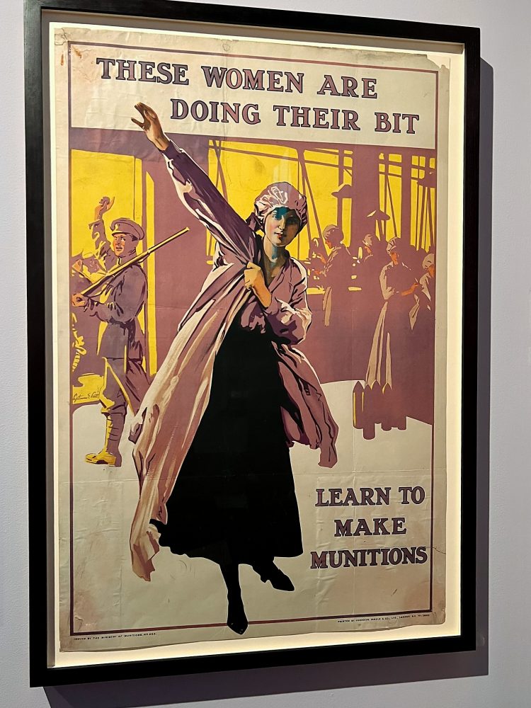 1916 poster to encourage women to work in munitions factories