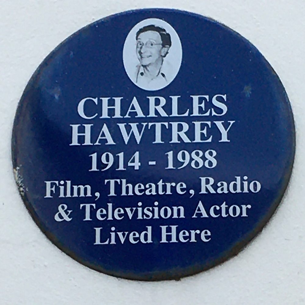 Charles Hawtrey blue plaque in Deal