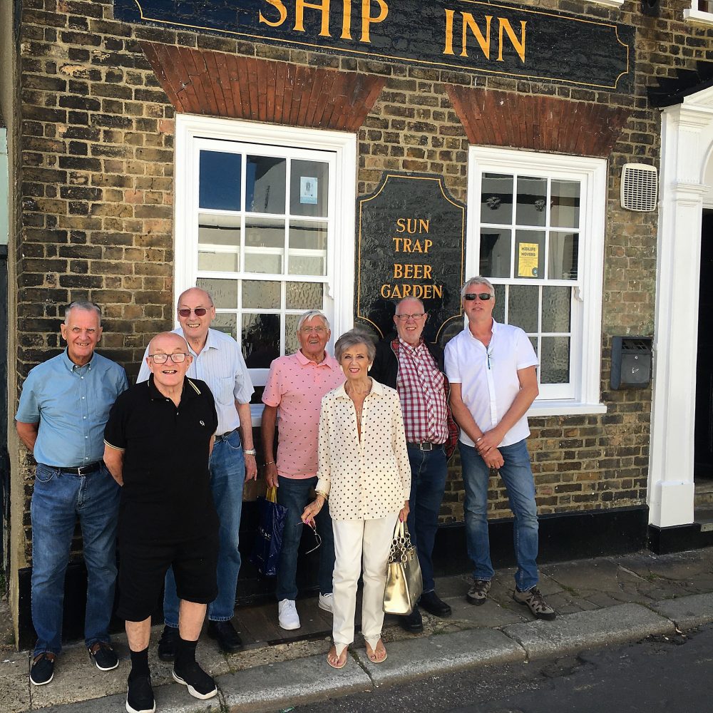 Geezers at Ship Inn Deal