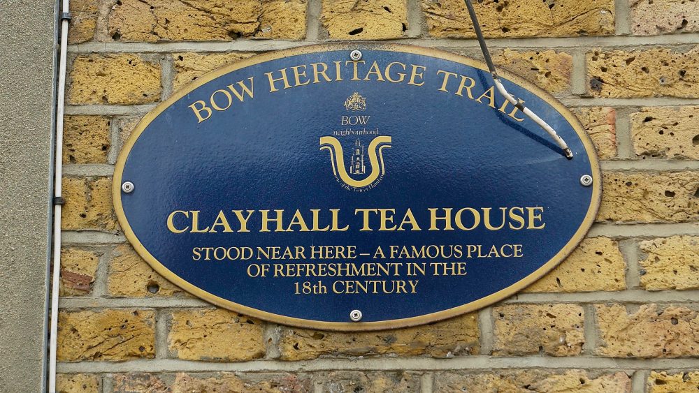 Clayhall Tea House Plaque in Blondin Street