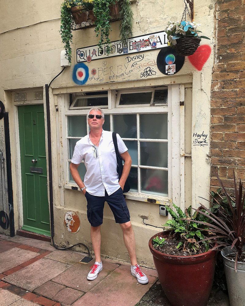 The Geezers Chairman Eddie Snooks in Quadrophenia Alley