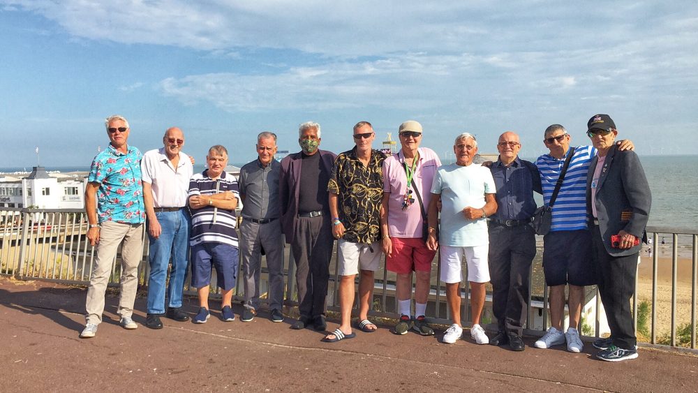 Geezers coach trip to Clacton Aug 2022